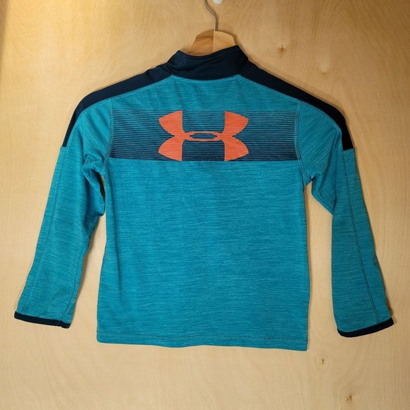 Under Armour Long Sleeve 1/2 Zip Pullover Boys 7 - Picture 3 of 3